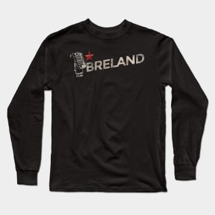 BRELAND - Vintage Microphone Long Sleeve T-Shirt